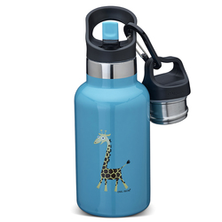 TEMPflask Blå med giraff - Carl Oscar