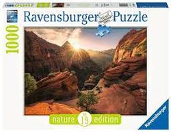 Ravensburger Puslespel 1000b Zion Canyon, USA 1000 bitar - Salg