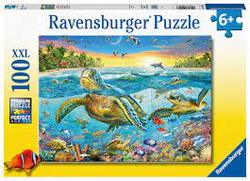 Ravensburger 100b XXL Swim with Sea Turtles 100 XXL - Salg