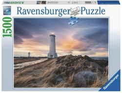 Ravensburger puslespel 1500 Akranes Lighthouse, Iceland 1500 bitar - Ravensburger