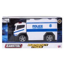 Teamsterz Street Kingz Emergency Truck Police Mobile Command - Salg