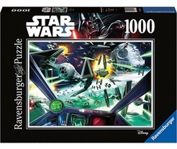 Ravensburger puslespill 1000 Star Wars: X-Wing Cockpit 1000 - Salg