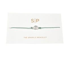 The Sparkle Bracelet Mintgrønn/Sølv - Syster P