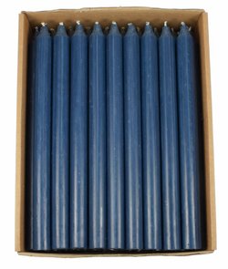 KIRI rustikklys 28cm Marineblå  - Edelweiss