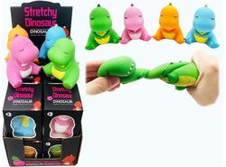 STRETCHY DINO FYLT/M SAND (9CM) Farge overraskelse - Fidget Toys