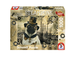 Schmidt puslespill 1000 Steampunk Dog 1000 biter - Schmidt