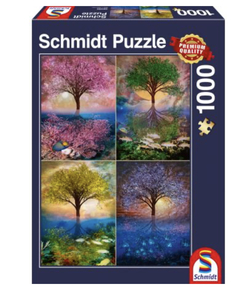  Schmidt puslespill 1000 magical tree at the lake 1000 biter - Schmidt