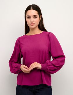 Dorte blouse  Pink - Kaffe Clothing