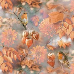 Napkin Orange Autumn, 33x33cm 20stk ikke relevant - Ambiente