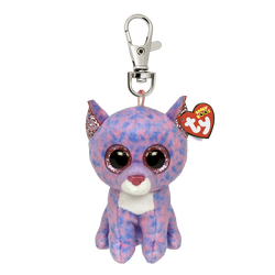 TY CASSIDY - LAVENDER CAT CLIP 8CM Cassidy - Ty