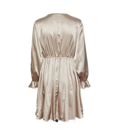 pcflore dress frosted gold - Pieces