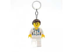 LEGO Sykepleier nøkkelring m/led lys Sykepleier - LEGO