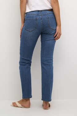 Sinem Straight Jeans Medium Blue Denim - Kaffe Clothing