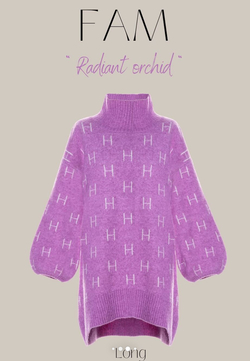 Fam sweater  orchid - HÈST