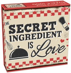 Puslespell Secret ingredient is love 1000b Secret ingredient is love - Tactic