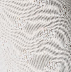 Lace cotton tights White - MP 