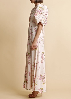 Summer Tieback Gown-SS24 Pink Drizzel - by TiMo