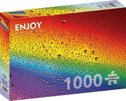 Enjoy puslespill 1000 Rainbow Drops - levering i Mai 1000 biter - Enjoy puzzle