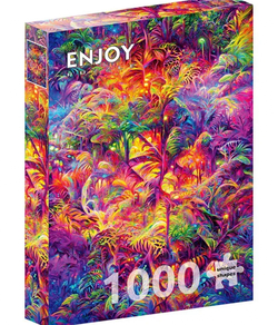 Enjoy puslespill 1000 Jungle Tapestry - levering i Mai 1000 biter - Enjoy puzzle