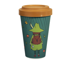 Miljøvennlig Mummi takeaway-mug Snusmumrikken - grønn - Mummi / Moomin
