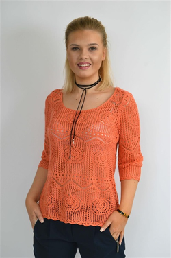STEEAM knitted pullover Korall - Steeam