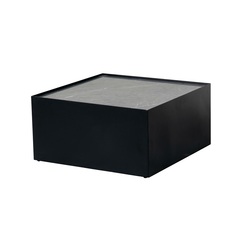 Virginia sofabord firkantet svart 70x70x35 Svart - Trend Collection