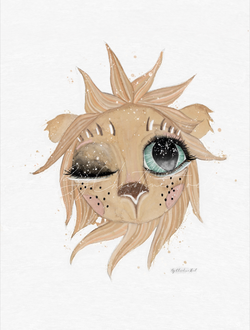 Lion - By Christine Hoel Lion - A5 - By Christine Hoel