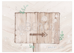 Beach - By Christine Hoel Beach - A5 - By Christine Hoel