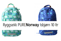 Barnehagesekk Blå - PureNorway