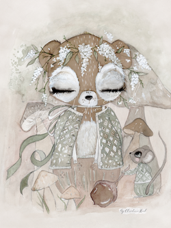 By Christine Hoel - Bear Limited Edition Bear - A4 - By Christine Hoel