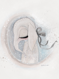 By Christine Hoel - Elphie - Limited Edition Elphie - A4 - By Christine Hoel