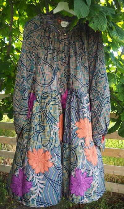 Ines Dress | 1 Blå/Grønn - Sissel Edelbo