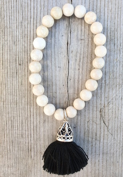 Gold Tassel Bracelet 