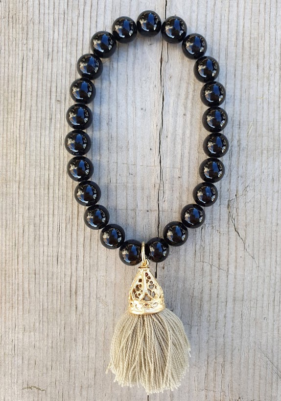 Gold Tassel Bracelet