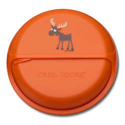 Snack Disc Oransje med elg - Carl Oscar