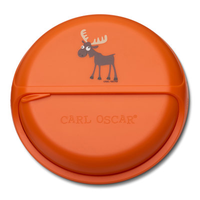 Snack Disc Oransje med elg - Carl Oscar