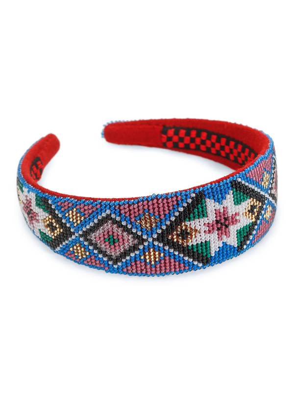 PASCAL BUNADSHÅRBØYLE HARDANGER PERLER