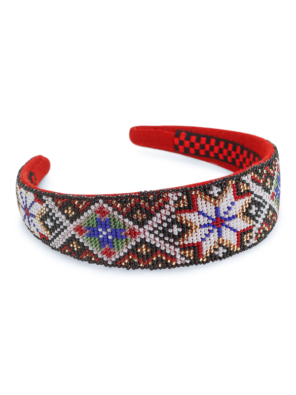 PASCAL BUNADSHÅRBØYLE HARDANGER PERLER