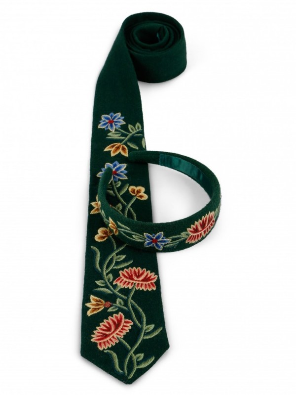 PASCAL BUNADSLIPS OG BUNADSHÅRBØYLE NORDLAND GRØNN