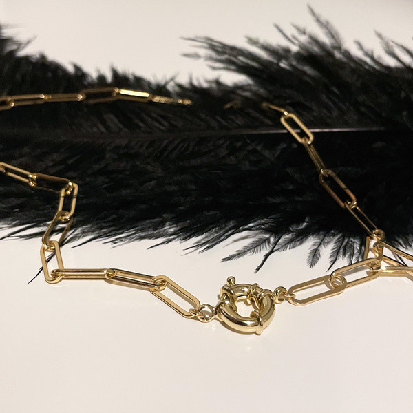 ELMA GOLD CHAIN HALSSMYKKE