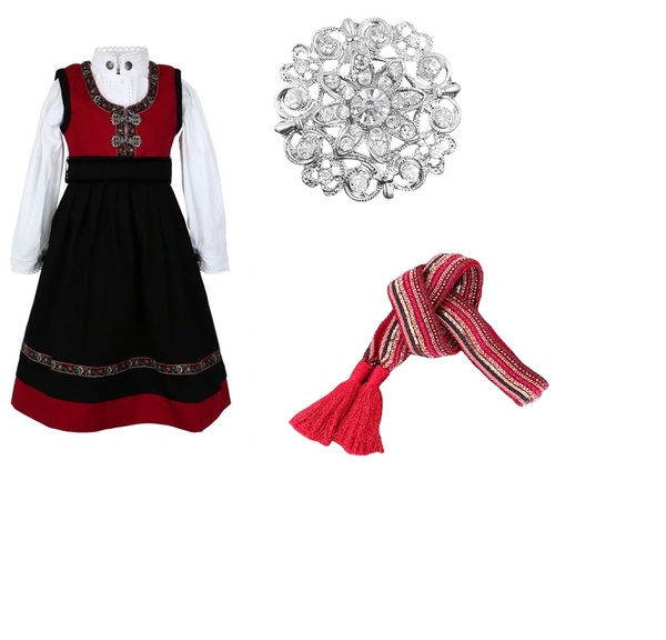 Salto festdraktpakke med belte