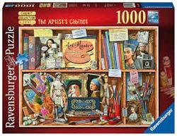 Ravensburger Puslespel 1000b The Artist's Cabinet 1000 bitar - Ravensburger