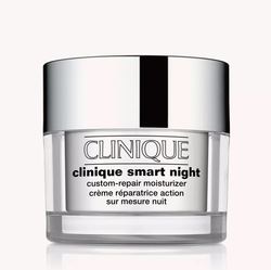Clinique smart night  cystom-repair moisturizer dry combination transparent - Clinique