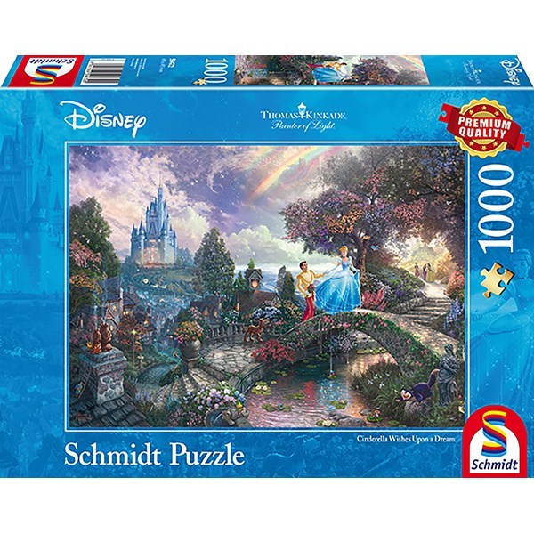 Schmidt puslespel 1000 Disney Cinderella