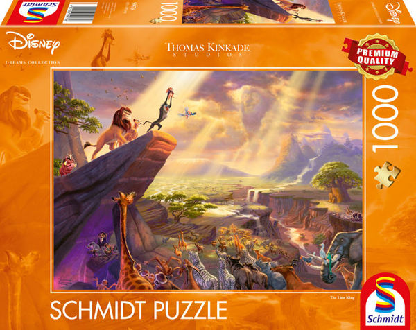 Schmidt puslespel 1000 Disney The Lion King  