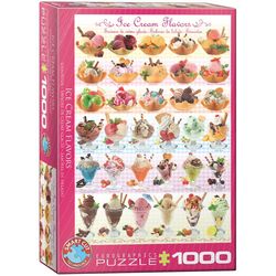 Eurographics puslespel 1000 Ice Cream Flavours 1000 bitar - Eurographics 