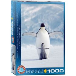Eurographics puslespel 1000 Penguin & Chick 1000 bitar - Eurographics 