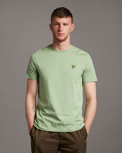 Crew neck T-shirt Fern green - Lyle & Scott