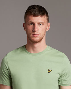 Crew neck T-shirt Fern green - Lyle & Scott