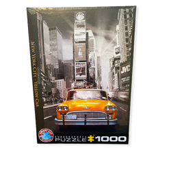 Eurographics puslespel 1000 New York Yellow Cab 1000 bitar - Eurographics 